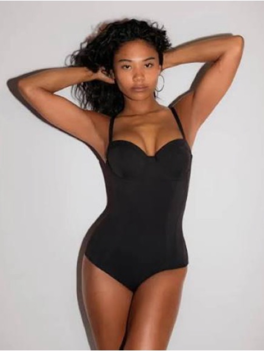 TA3 Lushy Hipster One Piece Swimsuit Black S D/DD NWT